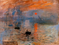Впечатление. Восход солнца (Клод Моне, 1872 г.)