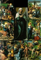 Картина “Семь Скорбей Марии“ Альбрехта Дюрера, 1494-1497 гг