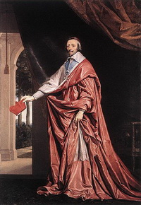 Французский кардинал Ришельё 