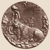 Медаль с портретом Сесилии Гонзага (Пизанелло)