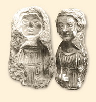 Две женские статуэтки (Бактрия)