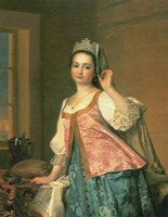 Д.Г. Левицкий. “Портрет А.Д. Левицкой“. 1785 год