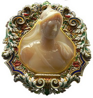 Камея с изображением Птолемея II