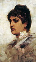 Голова итальянки (1880-е г.)