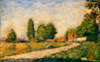 Сельская дорога (Жорж Сёра, 1882 г.)