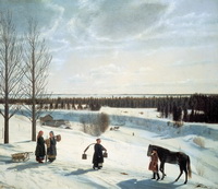 Русская зима (Н.С. Крылов, 1827 г.)